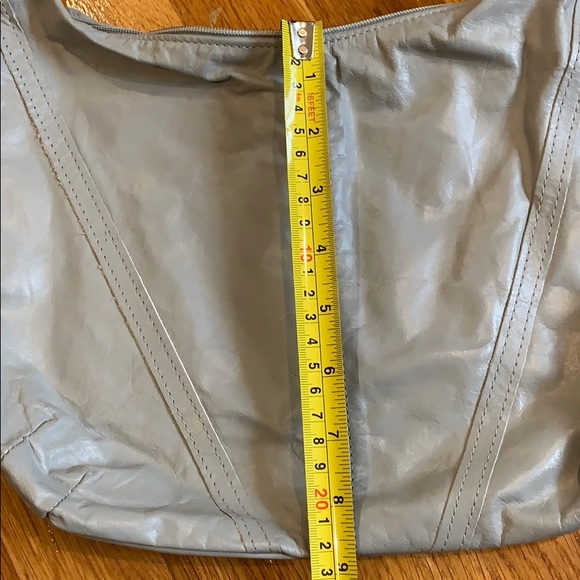 Vintage Gray Zippered Tote Bag - Picture 3 of 5